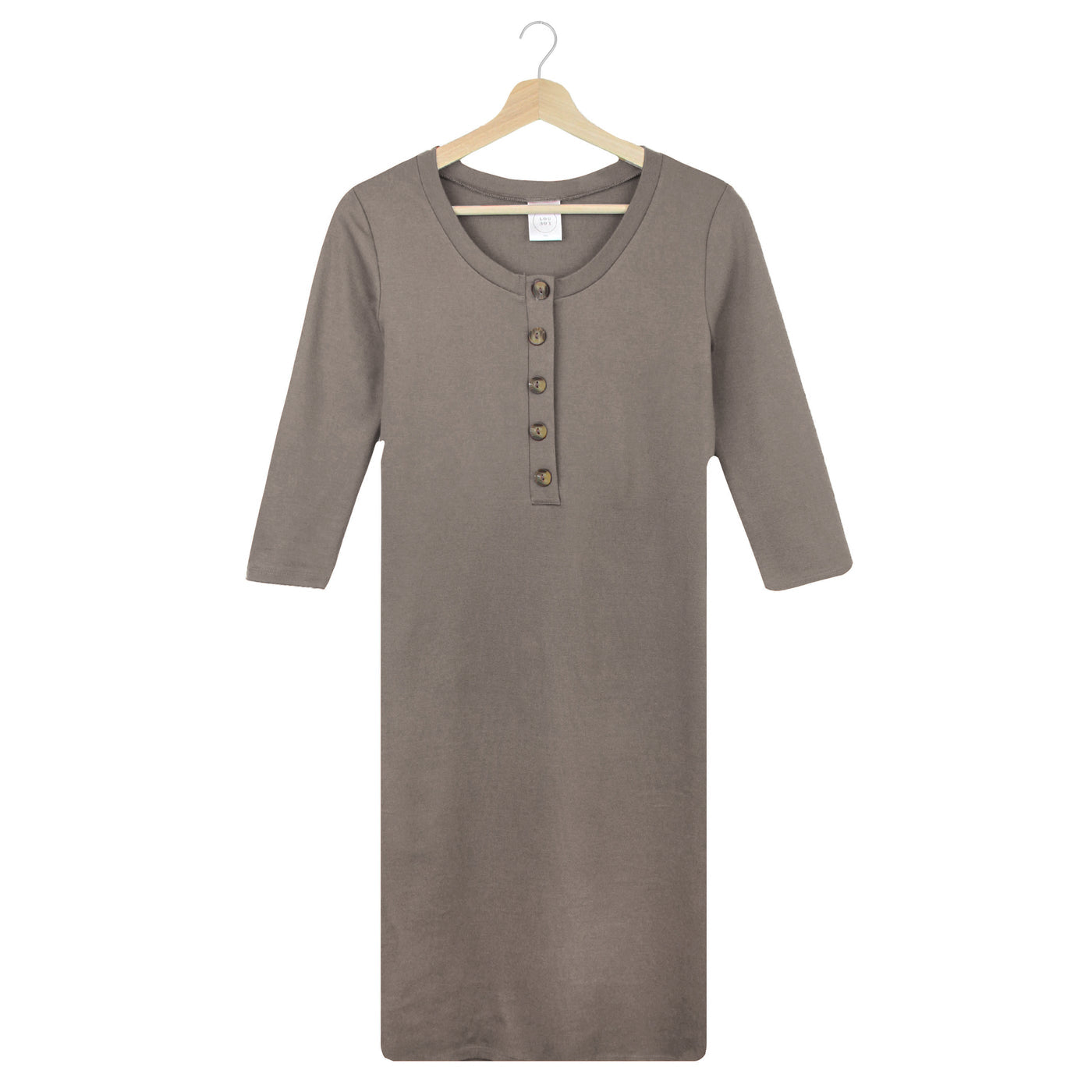 (Lou Lou & Company's Original) Everyday Dress | Sky & Mocha