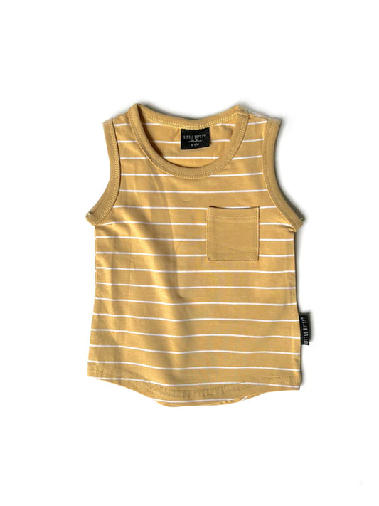 Stripe Pocket Tank | Sunny Day