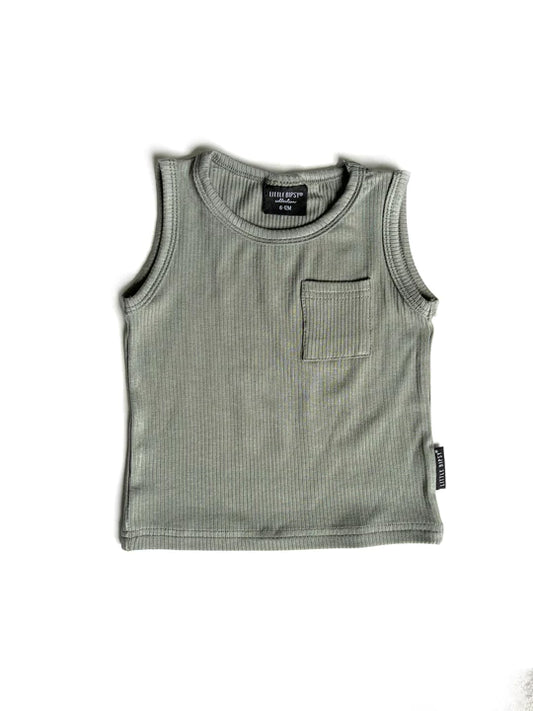 Ribbed Tank | Fern
