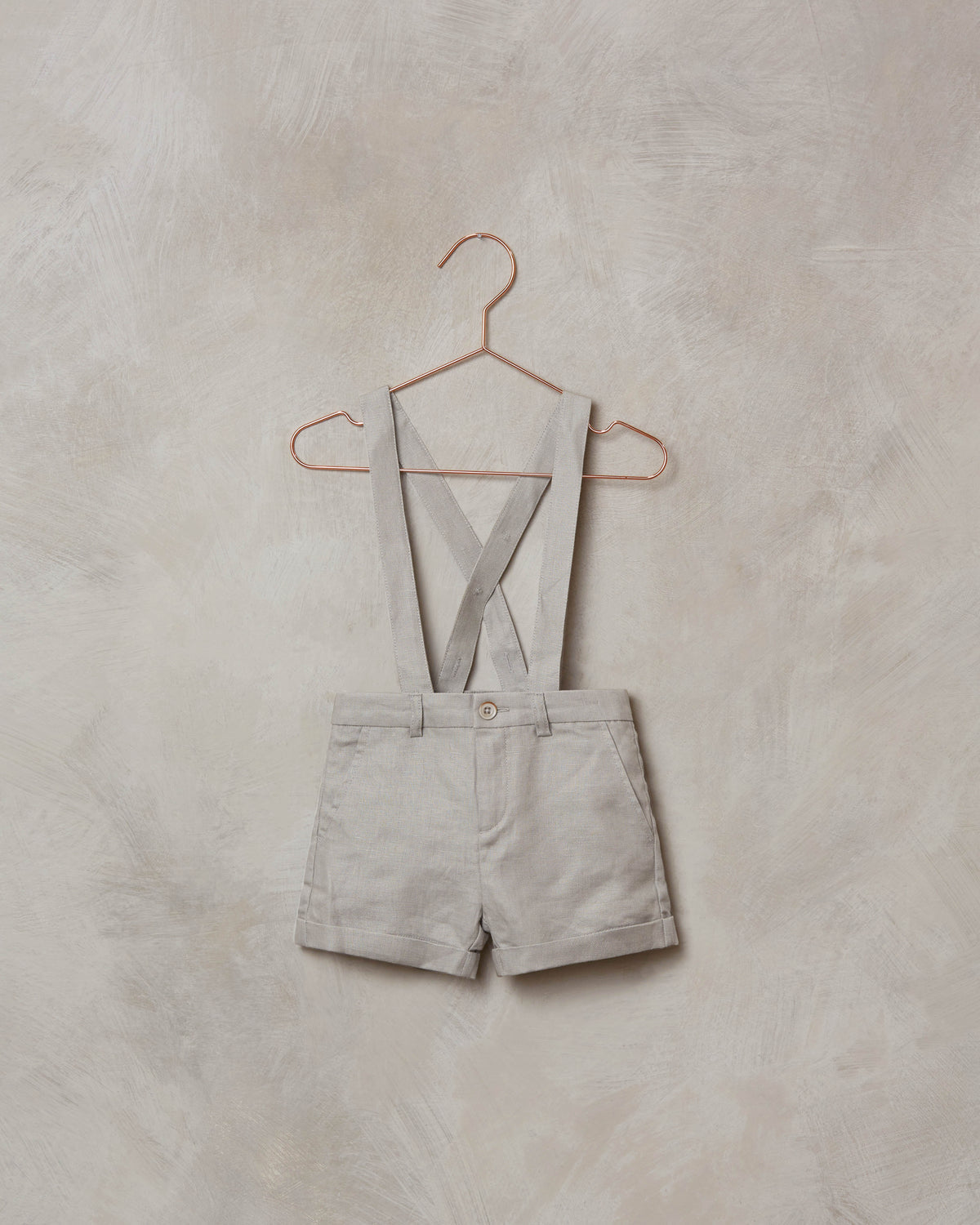 Suspender Short | Ash