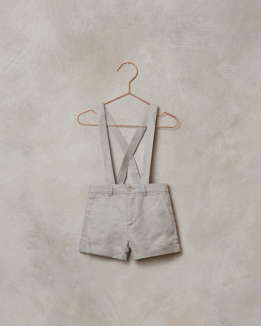 Suspender Short | Ash