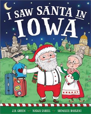 I Saw Santa in Iowa Book