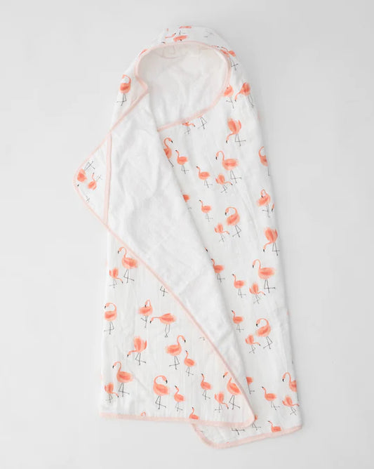 Cotton Hooded Toddler Towel | Pink Ladies