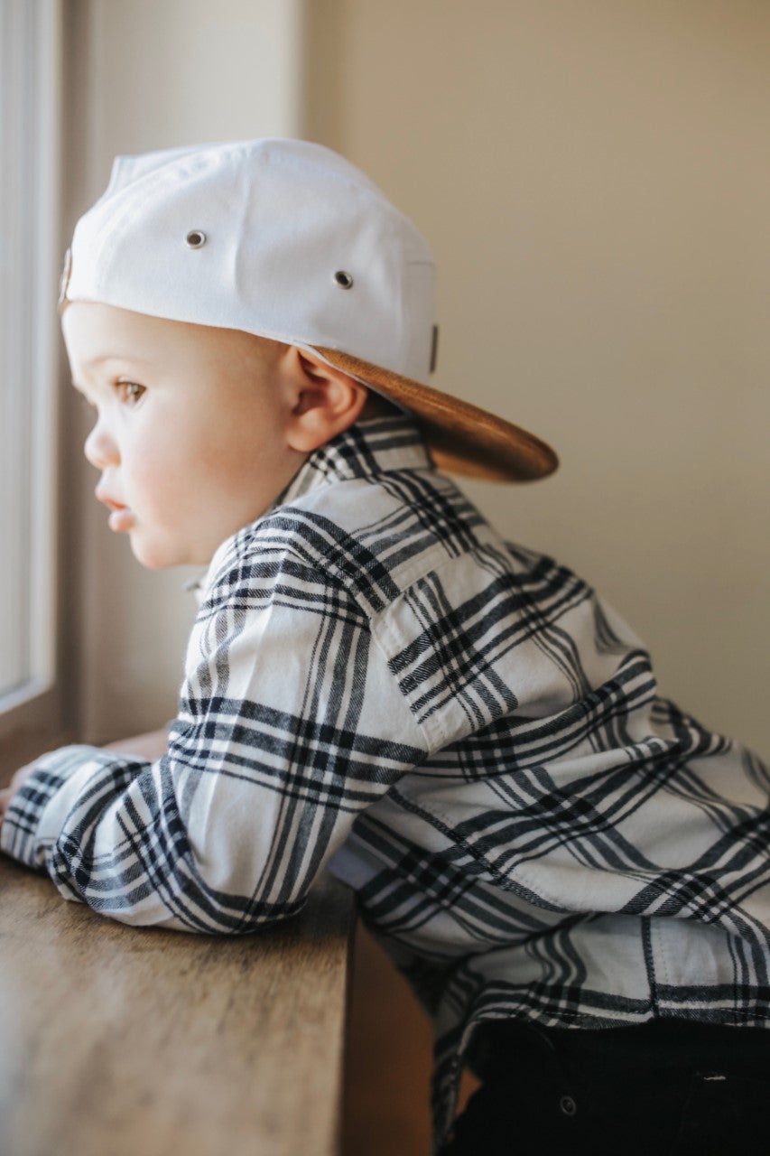 Sugar | White & Brown Hat